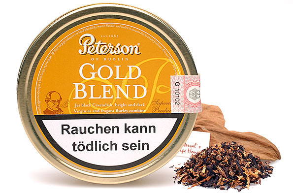 Peterson Gold Blend Pfeifentabak 50g Dose Peterson Gold Blend Pfeifentabak 50g Dose